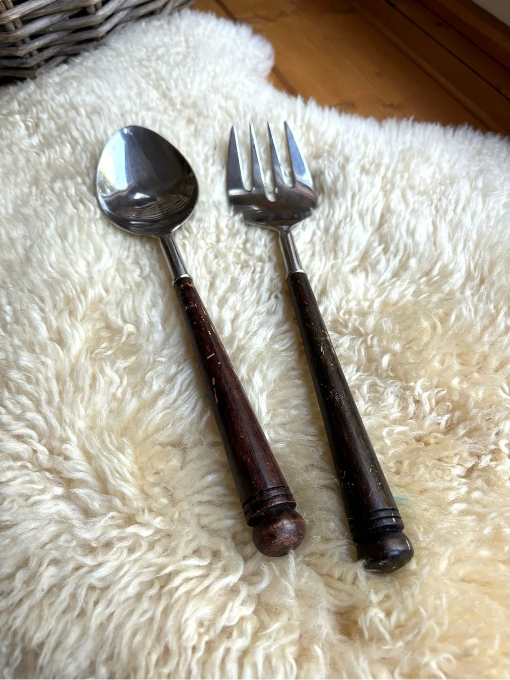 Vintage Salad Servers